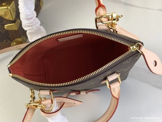 Official oldcobbler BB-15*19*7CM VUITTON LOUIS Lockit 0711